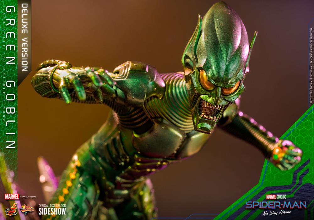 Spider-Man: No Way Home MMS631 Green Goblin Deluxe 1/6th Scale Collectible Figure Gallery Image 19