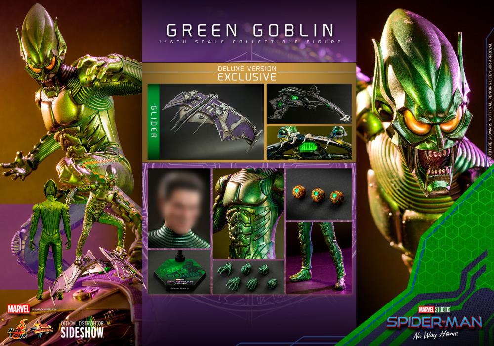Spider-Man: No Way Home MMS631 Green Goblin Deluxe 1/6th Scale Collectible Figure Gallery Image 23