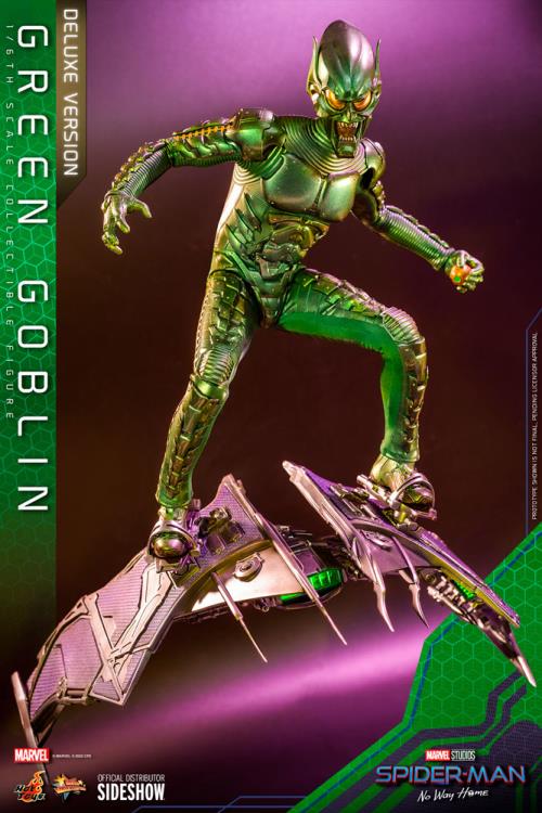 Spider-Man: No Way Home MMS631 Green Goblin Deluxe 1/6th Scale Collectible Figure Gallery Image 6