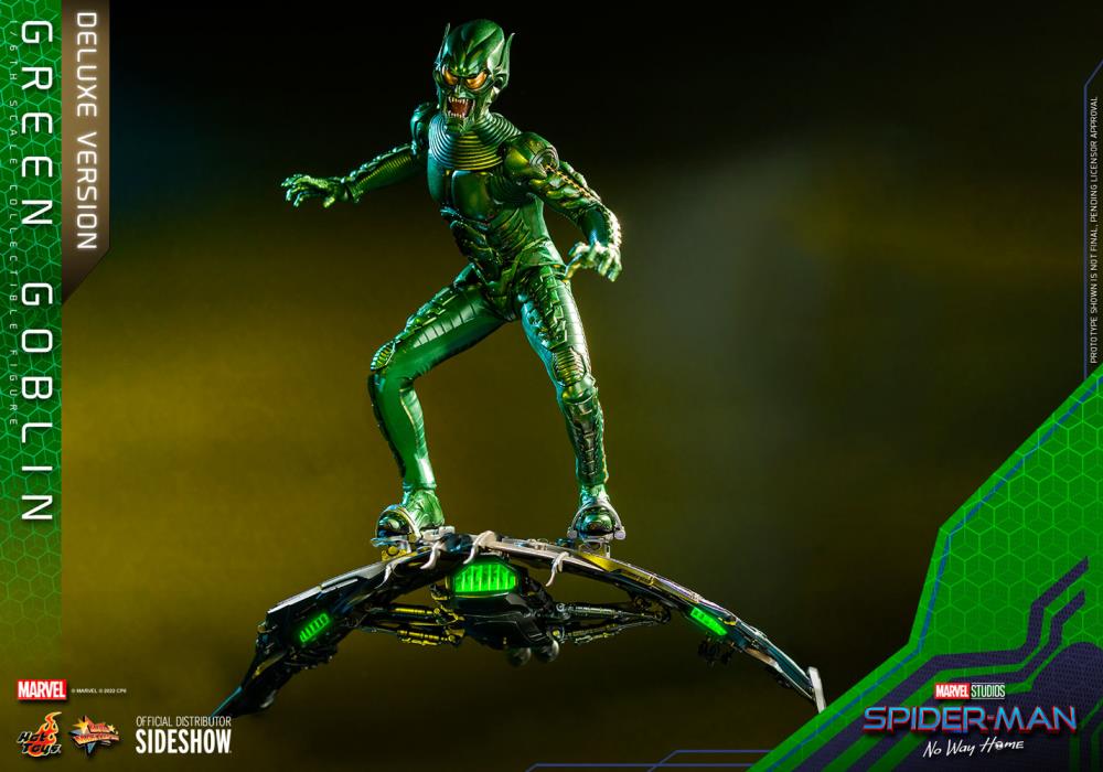Spider-Man: No Way Home MMS631 Green Goblin Deluxe 1/6th Scale Collectible Figure Gallery Image 17