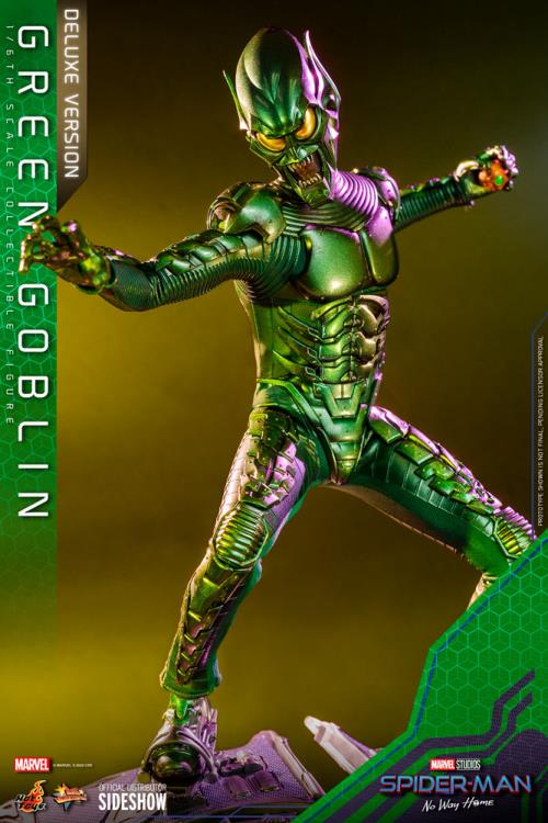 Spider-Man: No Way Home MMS631 Green Goblin Deluxe 1/6th Scale Collectible Figure Gallery Image 13