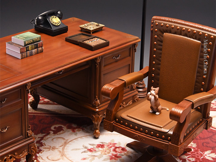 Bulldog Godfather 1/6 Scale Desk & Chair Accessory Set Gallery Image 1