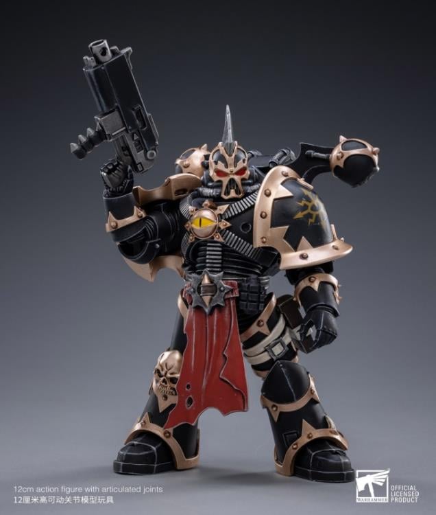 Warhammer 40K Black Legion Chaos Space Marines 1/18 Scale Figure Set Gallery Image 7
