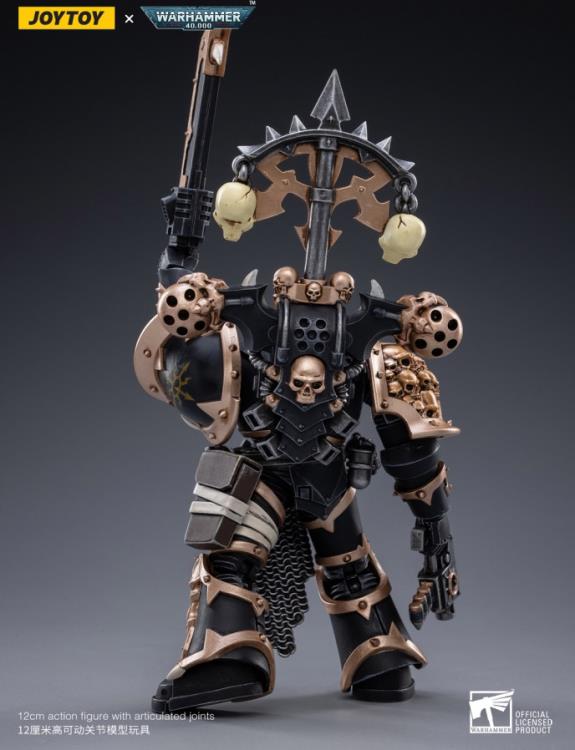 Warhammer 40K Black Legion Chaos Space Marines 1/18 Scale Figure Set Gallery Image 10