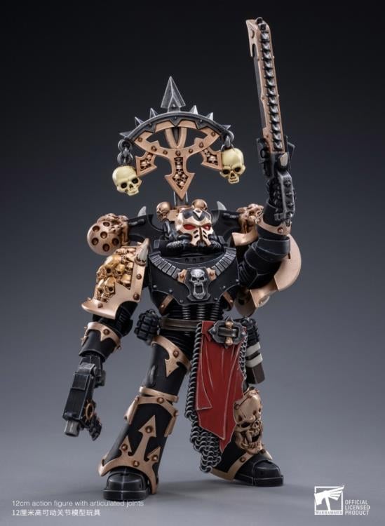 Warhammer 40K Black Legion Chaos Space Marines 1/18 Scale Figure Set Gallery Image 11