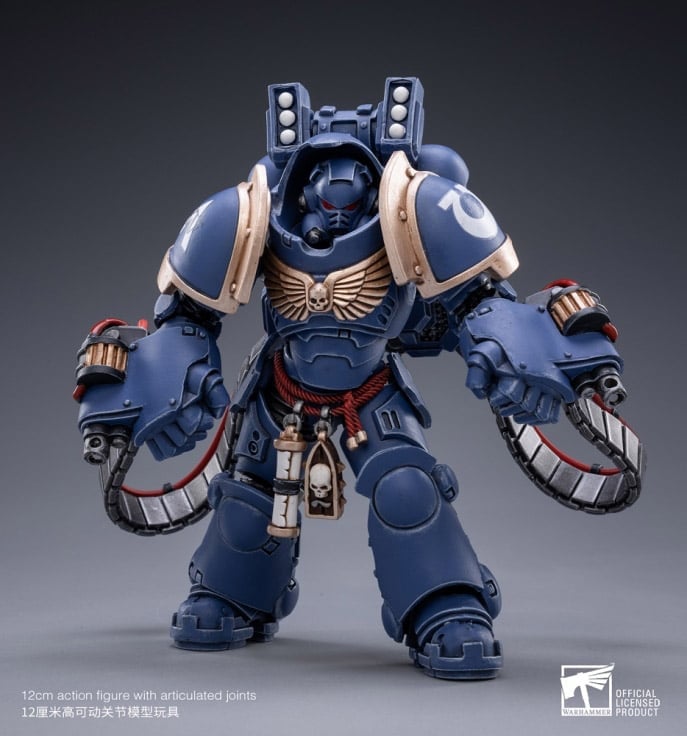 Warhammer 40K Ultramarines Aggressors 1/18 Scale Figure Set Gallery Image 10