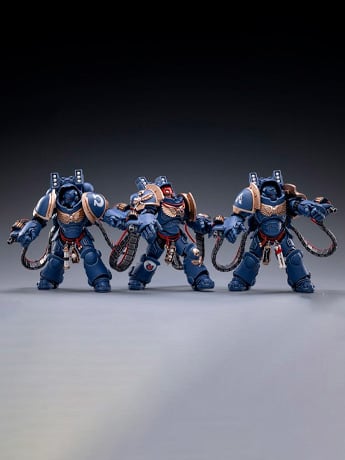 Warhammer 40K Ultramarines Aggressors 1/18 Scale Figure Set Gallery Image 2