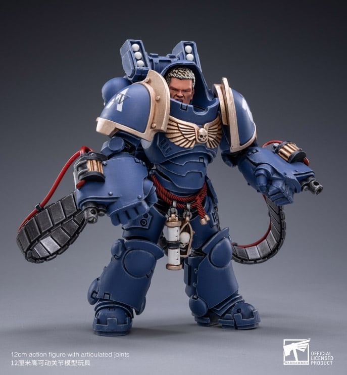 Warhammer 40K Ultramarines Aggressors 1/18 Scale Figure Set Gallery Image 9