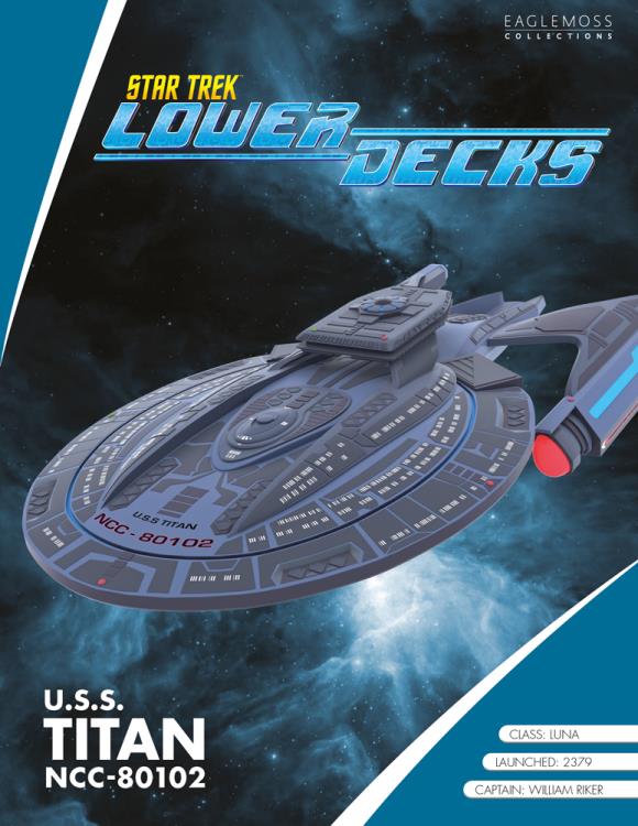 Star Trek Lower Decks: The Official Starships Collection USS Titan NCC-80102 Gallery Image 6