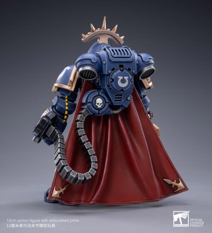 Warhammer 40K Ultramarines Primaris Captain (Gravis Armour) Brother Captain Voltain 1/18 Scale Figure Gallery Image 7