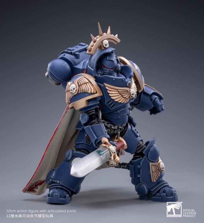 Warhammer 40K Ultramarines Primaris Captain (Gravis Armour) Brother Captain Voltain 1/18 Scale Figure Gallery Image 5