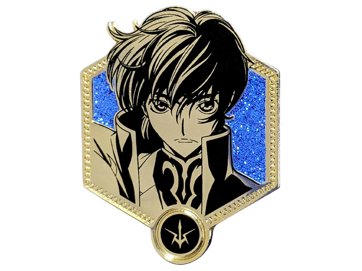 Code Geass: Lelouch of the Rebellion R2 Golden Series Suzaku Kururugi Limited Edition Enamel Pin Gallery Image 1