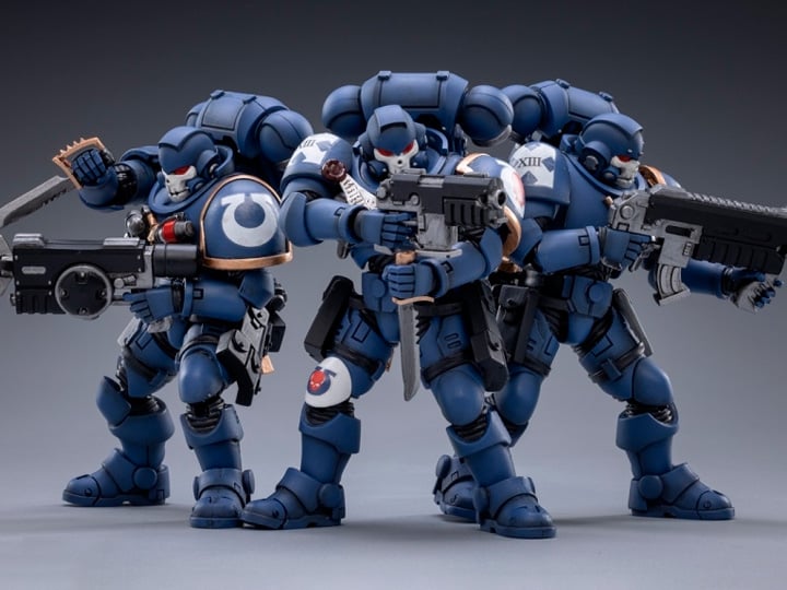 Warhammer 40K Ultramarines Primaris Reivers 1/18 Scale Figure Set Gallery Image 1