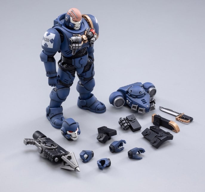 Warhammer 40K Ultramarines Primaris Reivers 1/18 Scale Figure Set Gallery Image 12