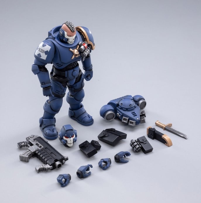 Warhammer 40K Ultramarines Primaris Reivers 1/18 Scale Figure Set Gallery Image 5