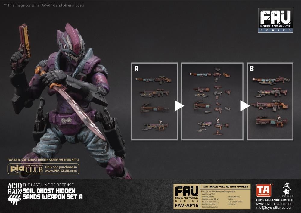 Acid Rain FAV-AP16 Soil Ghost Hidden Sands Weapon Set A Gallery Image 4