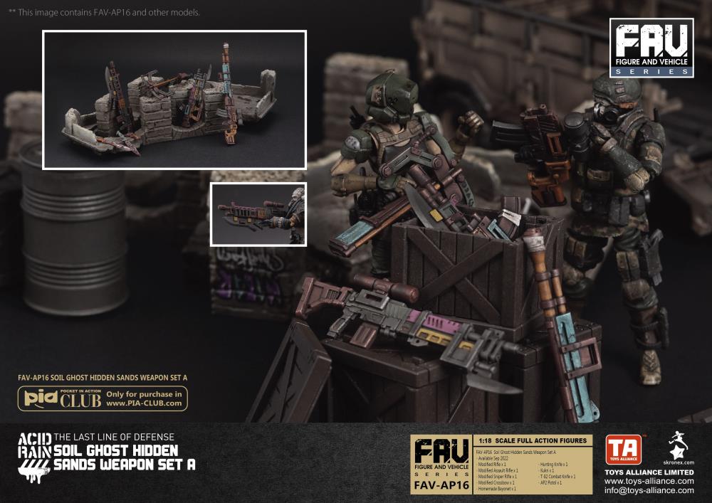 Acid Rain FAV-AP16 Soil Ghost Hidden Sands Weapon Set A Gallery Image 6