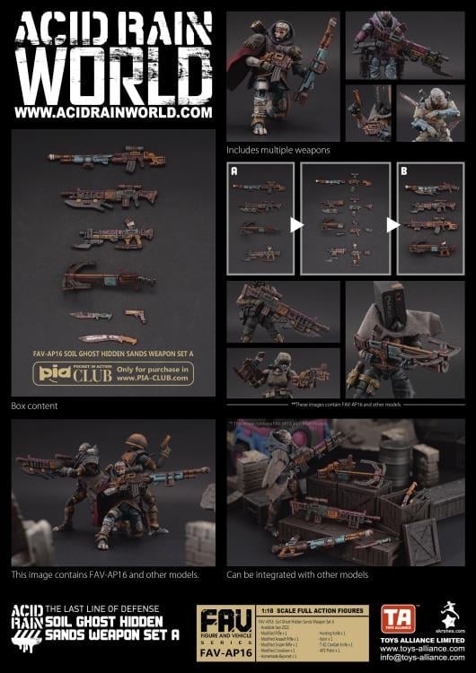 Acid Rain FAV-AP16 Soil Ghost Hidden Sands Weapon Set A Gallery Image 3