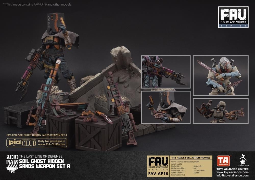 Acid Rain FAV-AP16 Soil Ghost Hidden Sands Weapon Set A Gallery Image 5