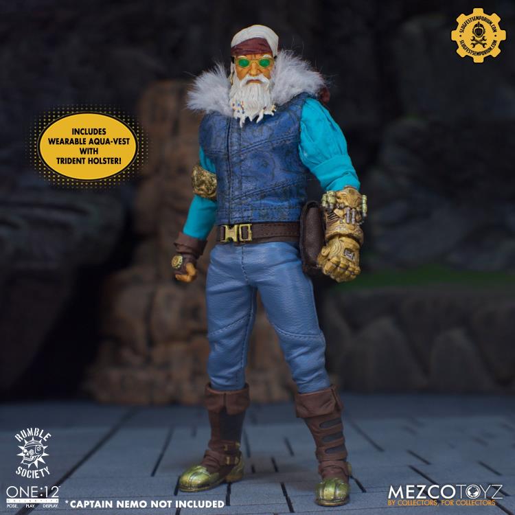 Rumble Society One:12 Collective Wave Rider & Captain Nemo Expansion Pack Exclusive Gallery Image 7