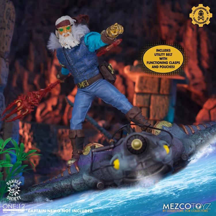 Rumble Society One:12 Collective Wave Rider & Captain Nemo Expansion Pack Exclusive Gallery Image 17