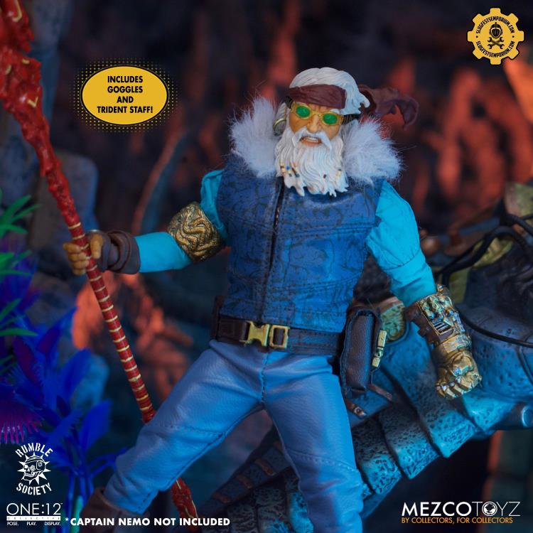 Rumble Society One:12 Collective Wave Rider & Captain Nemo Expansion Pack Exclusive Gallery Image 14