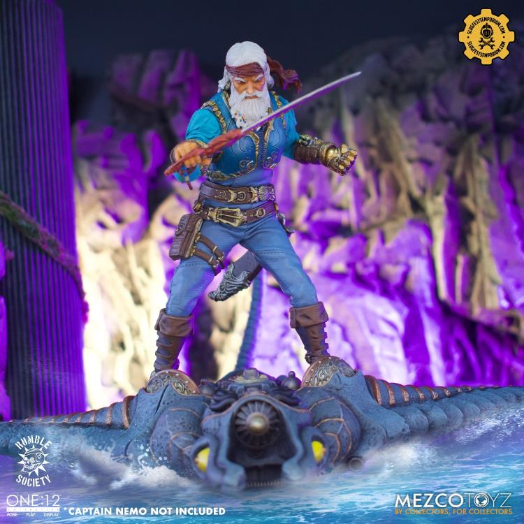 Rumble Society One:12 Collective Wave Rider & Captain Nemo Expansion Pack Exclusive Gallery Image 19