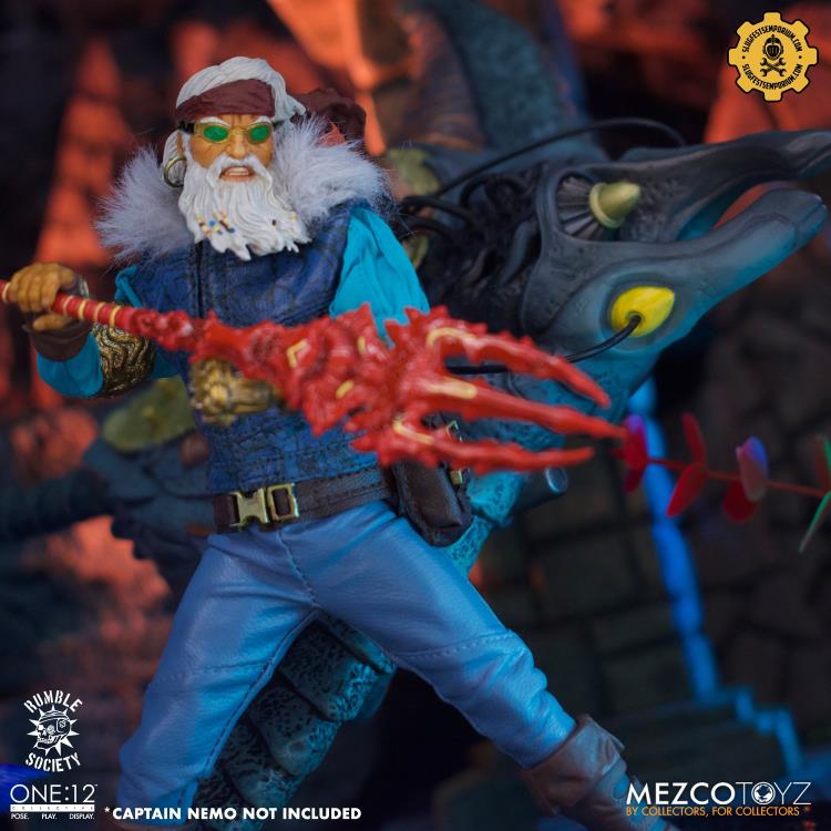 Rumble Society One:12 Collective Wave Rider & Captain Nemo Expansion Pack Exclusive Gallery Image 4