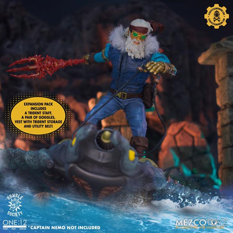 Rumble Society One:12 Collective Wave Rider & Captain Nemo Expansion Pack Exclusive Gallery Image 5
