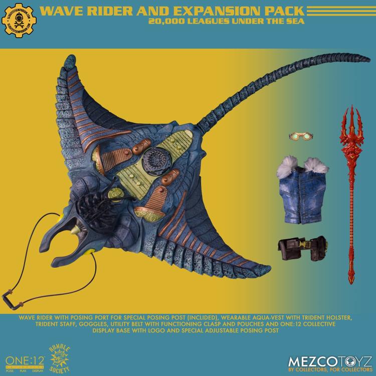 Rumble Society One:12 Collective Wave Rider & Captain Nemo Expansion Pack Exclusive Gallery Image 21