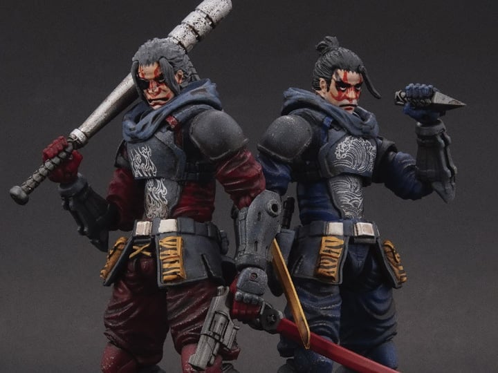 ACID RAIN Misshaku & Naraen アシッドレイン Acid Rain FAV-A46 Misshaku & Naraen Action Figure Set