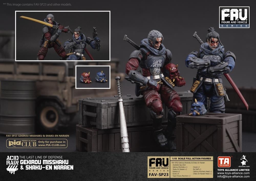 Acid Rain FAV-SP23 Gekirou Misshaku & Shaku-En Naraen Action