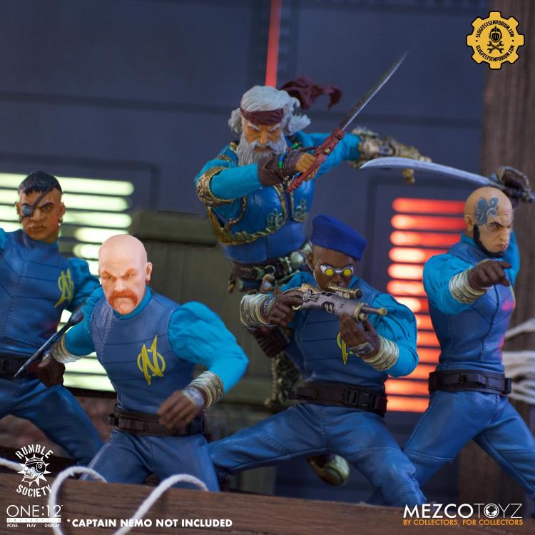 Rumble Society One:12 Collective Nautilus Crew Builder Set Exclusive Gallery Image 4