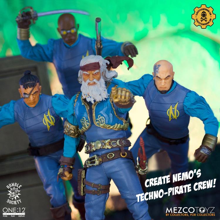 Rumble Society One:12 Collective Nautilus Crew Builder Set Exclusive Gallery Image 5