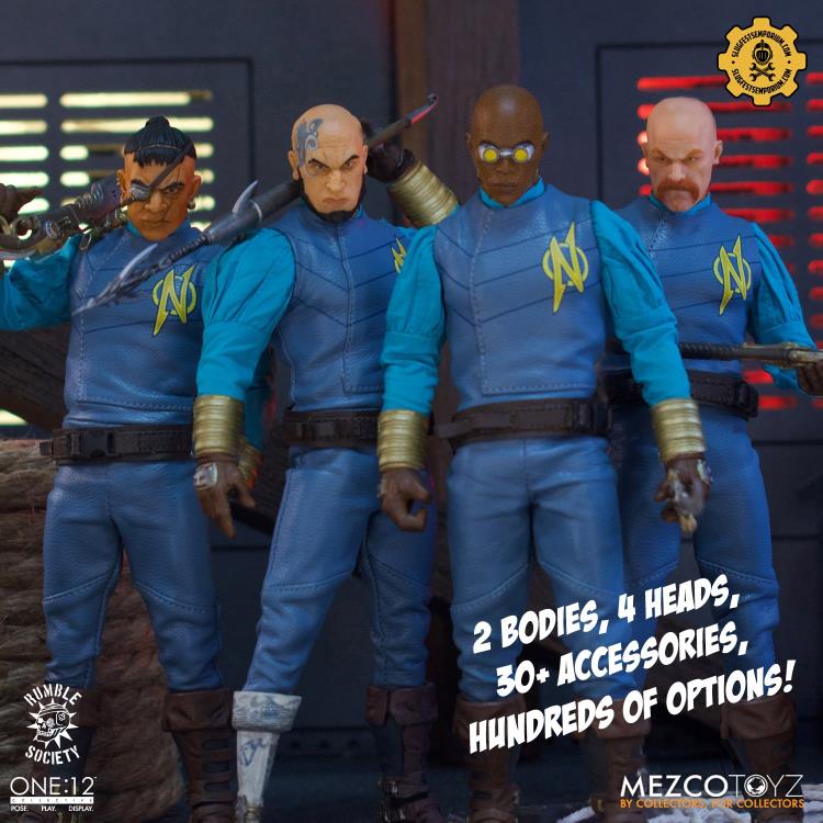 Rumble Society One:12 Collective Nautilus Crew Builder Set Exclusive Gallery Image 3