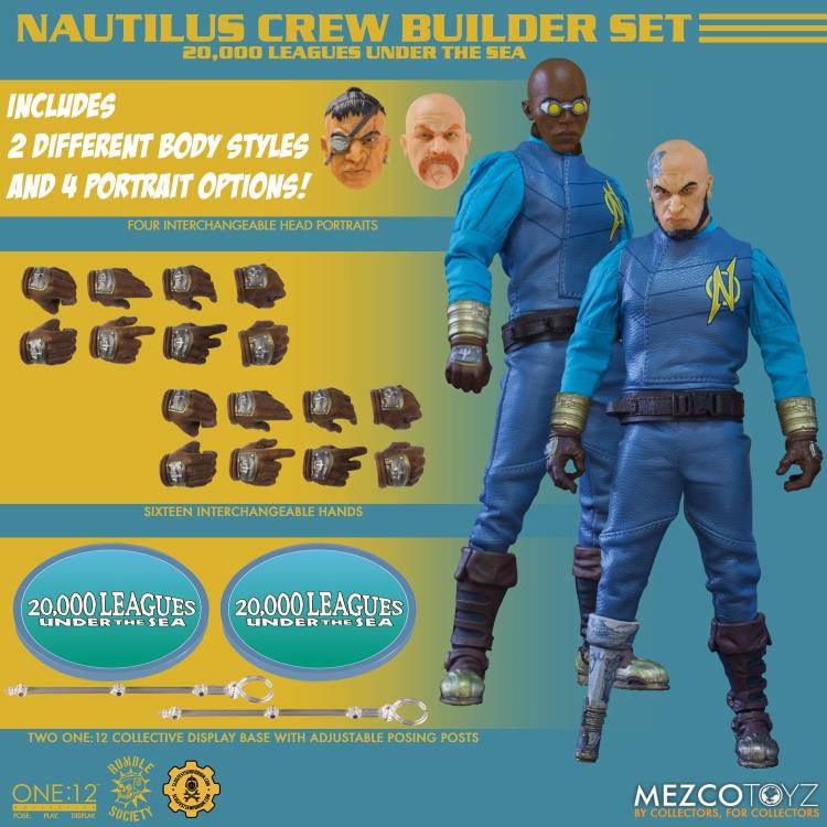 Rumble Society One:12 Collective Nautilus Crew Builder Set Exclusive Gallery Image 20