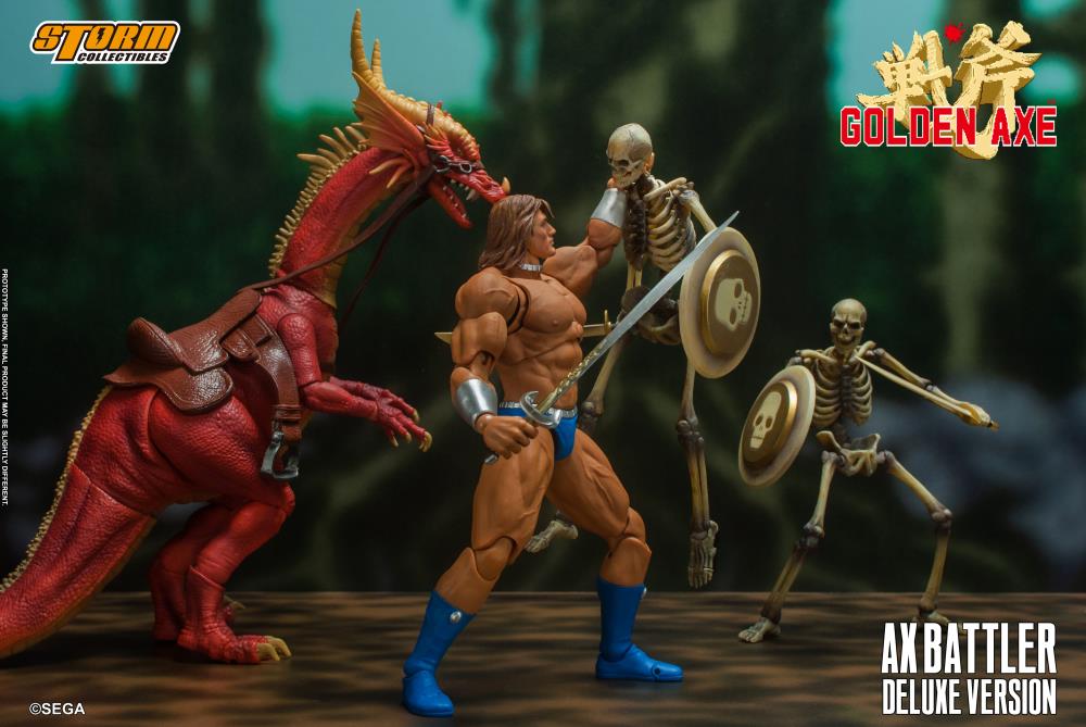 Golden Axe Ax Battler (Deluxe Version) 1/12 Scale BBTS Exclusive Action Figure Set Gallery Image 4