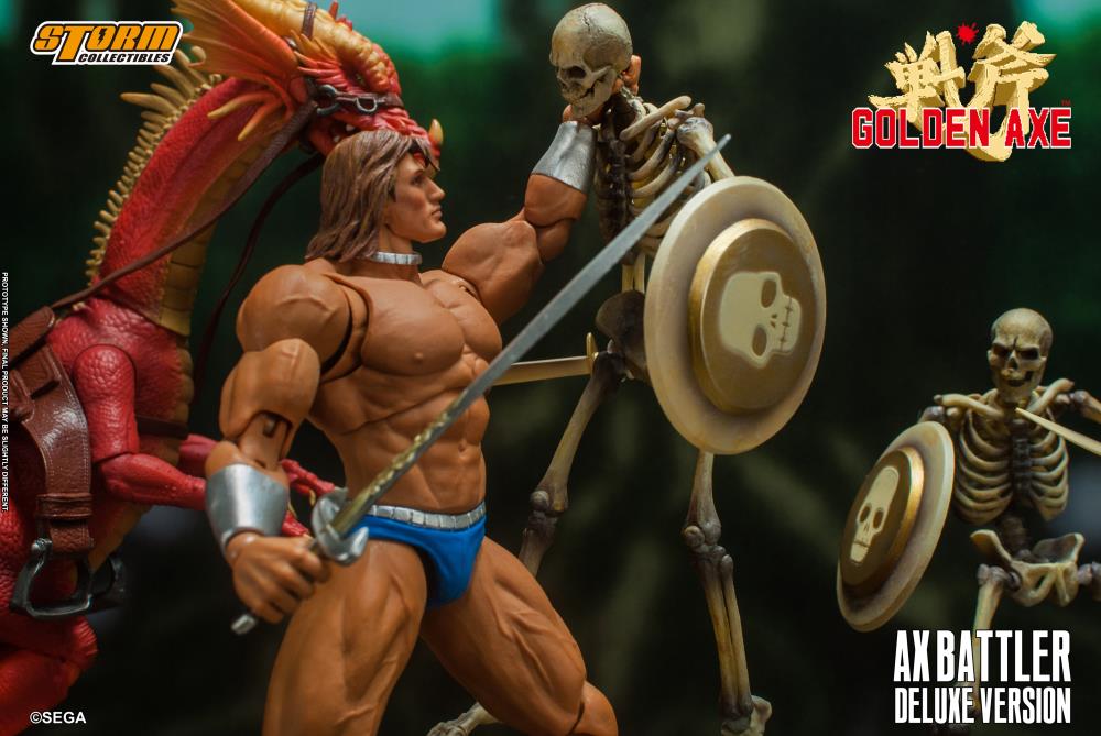 Golden Axe Ax Battler (Deluxe Version) 1/12 Scale BBTS Exclusive Action Figure Set Gallery Image 5