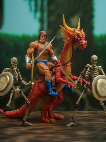 Golden Axe Ax Battler (Deluxe Version) 1/12 Scale BBTS Exclusive Action Figure Set Gallery Image 2