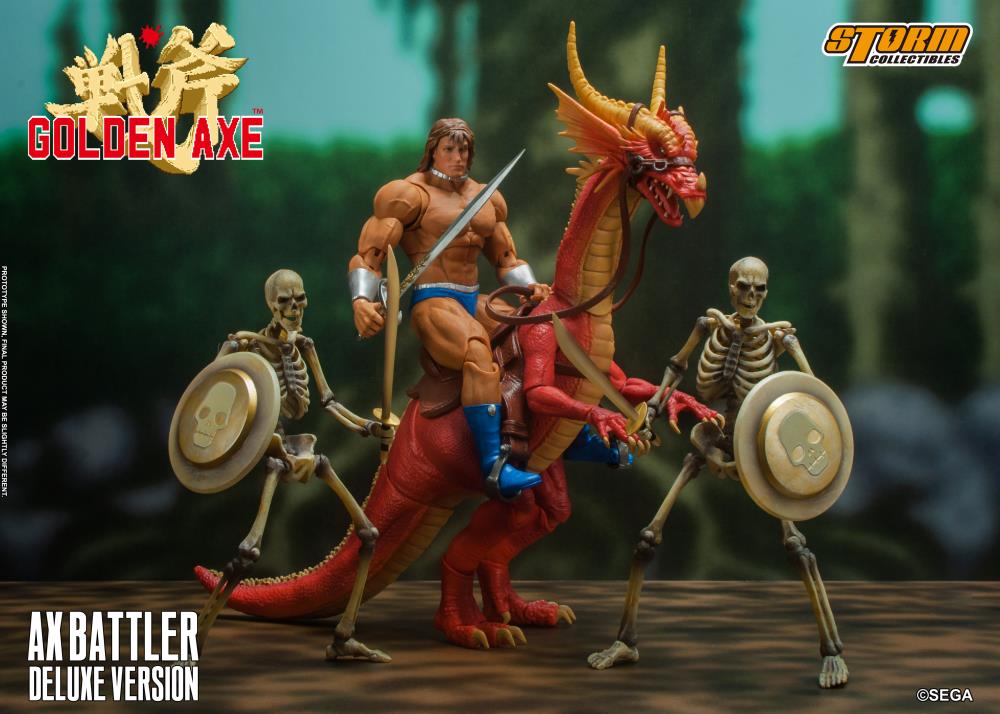 Golden Axe Ax Battler (Deluxe Version) 1/12 Scale BBTS Exclusive Action Figure Set Gallery Image 3