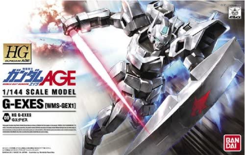 Mobile Suit Gundam AGE HGAGE G-Exes 1/144 Scale Model Kit Gallery Image 8