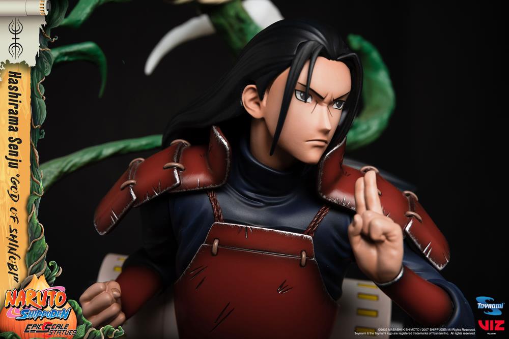 Naruto: Shippuden Epic Scale God of Shinobi Hashirama Senju 1/6 Scale Limited Edition Statue Gallery Image 14