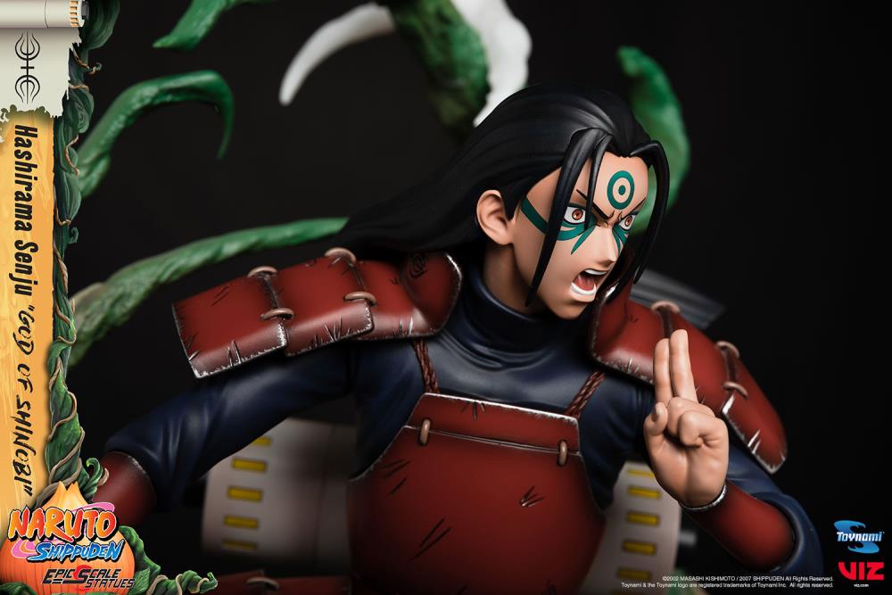 Naruto: Shippuden Epic Scale God of Shinobi Hashirama Senju 1/6 Scale Limited Edition Statue Gallery Image 16