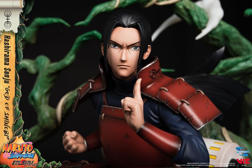 Naruto: Shippuden Epic Scale God of Shinobi Hashirama Senju 1/6 Scale Limited Edition Statue Gallery Image 15