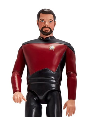 Star Trek: The Next Generation Commander Riker 5-Inch Action Figure Gallery Image 2