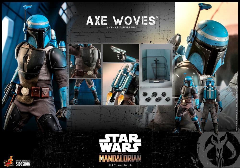 The Mandalorian TMS070 Axe Woves 1/6th Scale Collectible Figure Gallery Image 16
