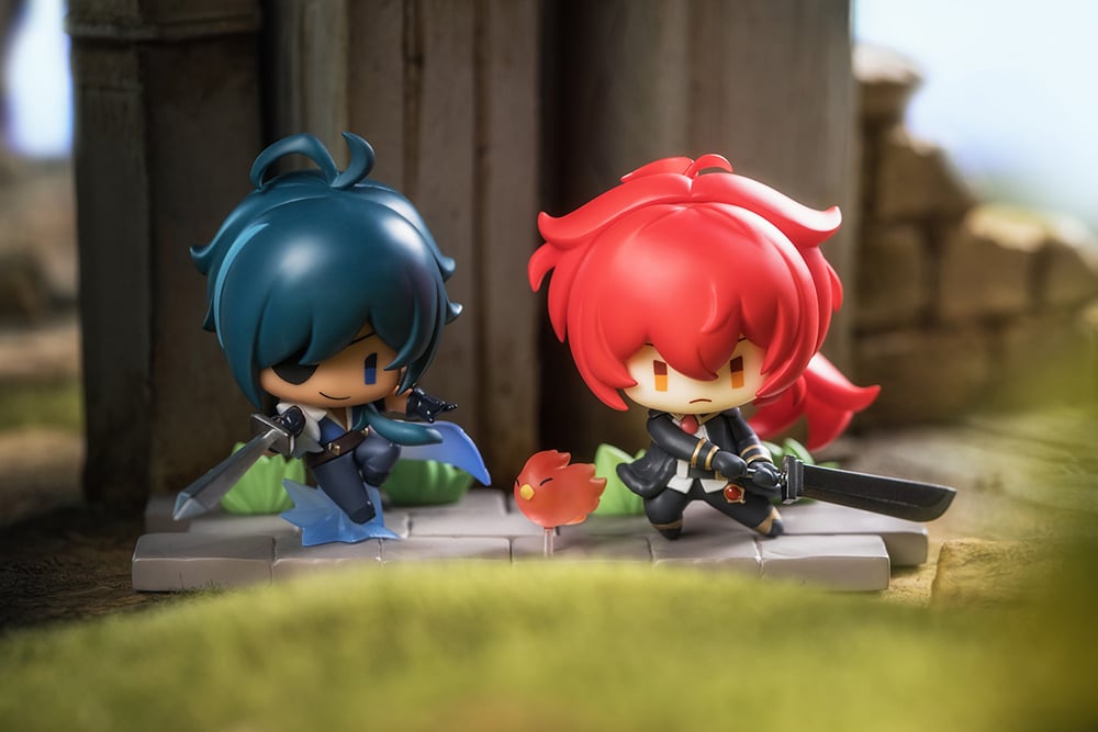 Genshin Impact Battle Stance Series Mondstadt Edition Box of 6 Random Figures Gallery Image 9