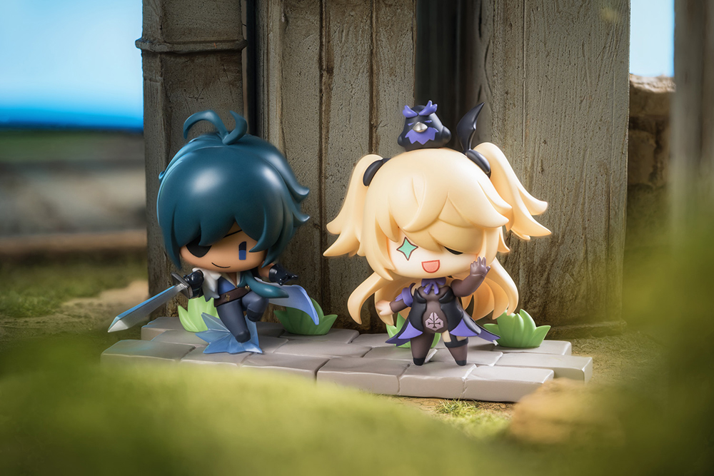 Genshin Impact Battle Stance Series Mondstadt Edition Box of 6 Random Figures Gallery Image 8