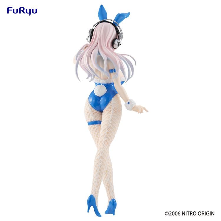 Nitroplus BiCute Bunnies Super Sonico (Blue Rabbit Ver.) Figure Gallery Image 7