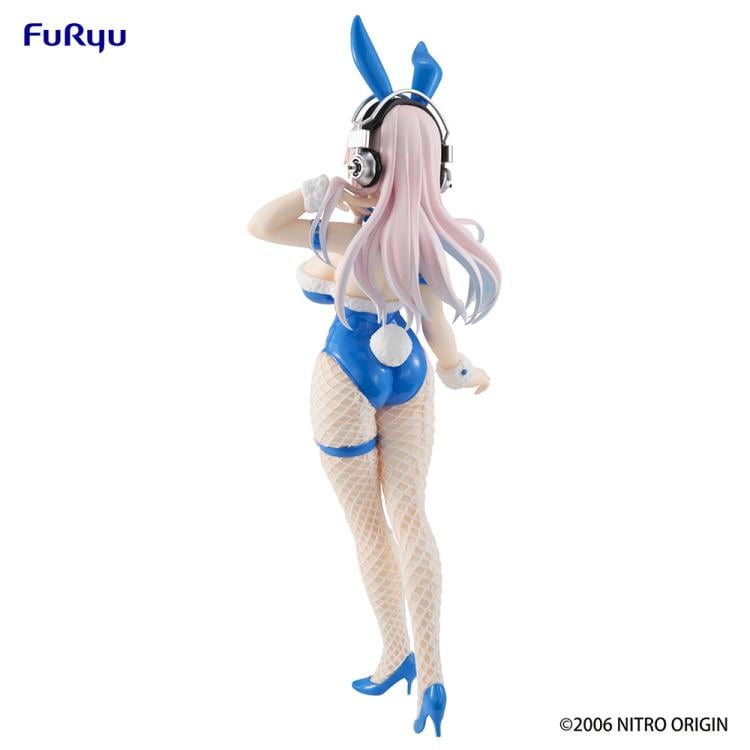 Nitroplus BiCute Bunnies Super Sonico (Blue Rabbit Ver.) Figure Gallery Image 6